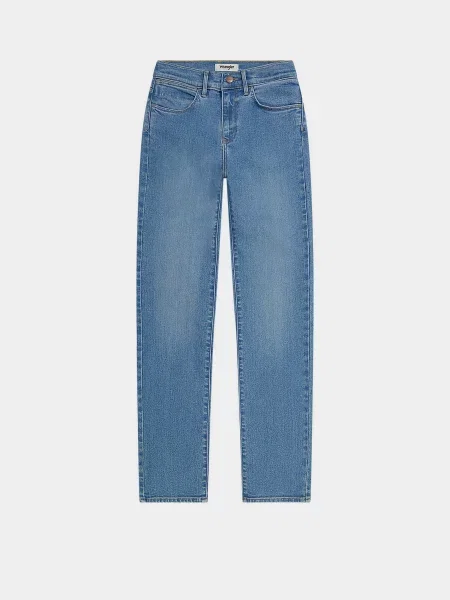 Прямі джинси Wrangler блакитний