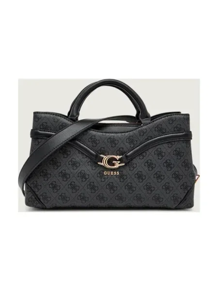 Geantă messenger Guess negru