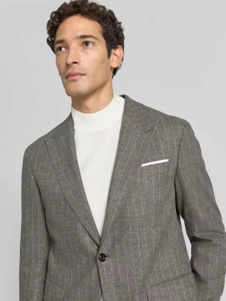 Marynarka o kroju slim fit z mieszanki wełny z dodatkiem Joop! Collection