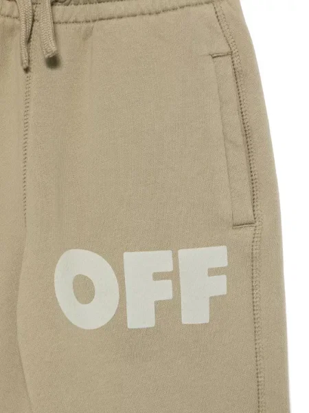 Spodnie dziecięce Off-white białe