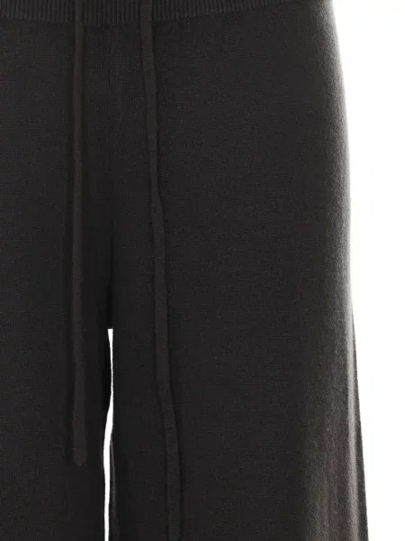 Pantaloni Lisa Yang alergare cu cordon maro