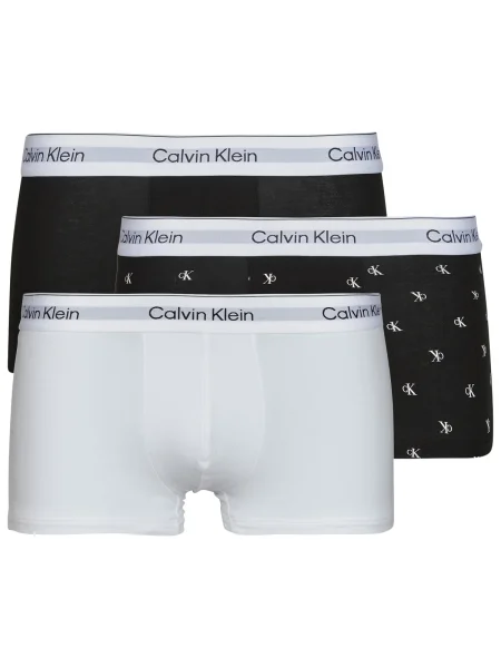 Boxerky Calvin Klein Jeans s nízkym pásom čierna