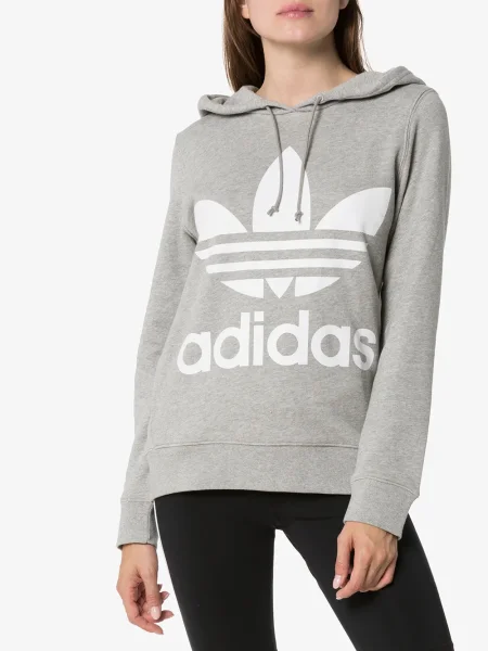 Hanorac Adidas cu dungi alergare negru