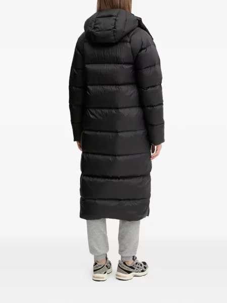 Palton The North Face cu glugă negru
