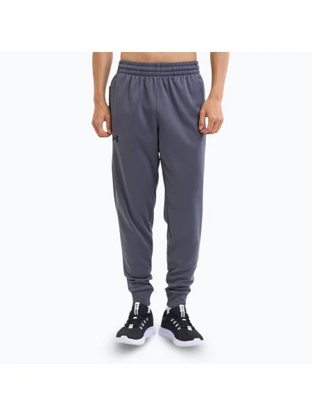 Pantaloni pentru bărbați Under Armour Armour Fleece Joggers castlerock/black negru
