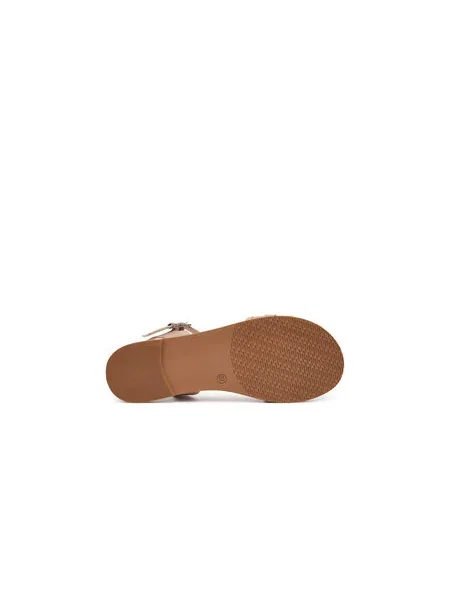 Sandále Calvin Klein Velcro Sandal D béžová