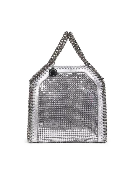 Torebka Stella Mccartney z siateczką szara