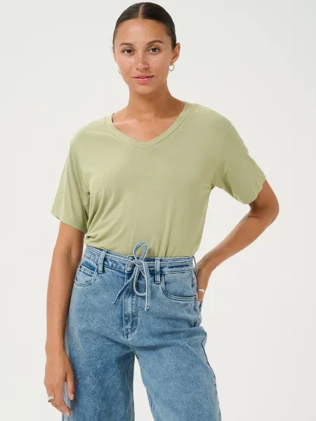 Kaffe Tricou kaki