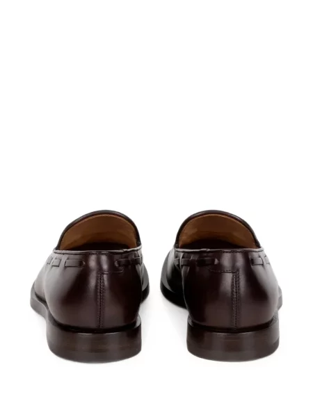 Δερμάτινα loafers Fratelli Rossetti καφέ