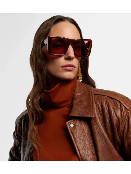 Ochelari de soare Saint Laurent maro