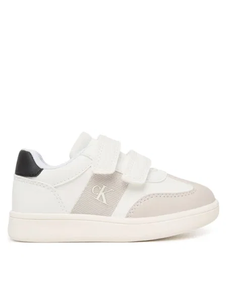 Calvin Klein Sneakers Low Cut Velcro M alb