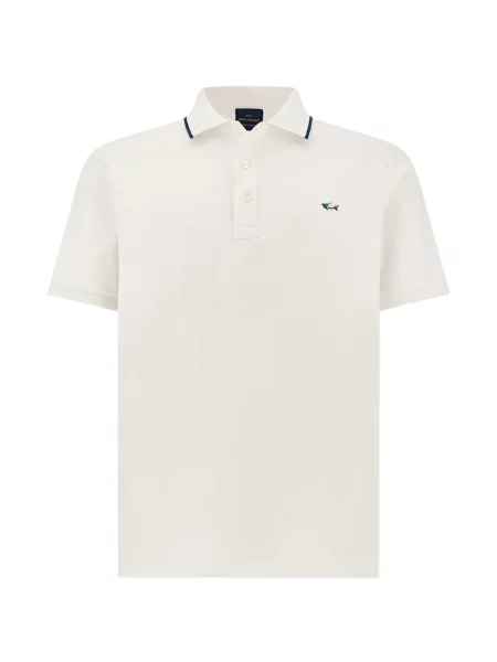 Tricou polo Paul & Shark alb
