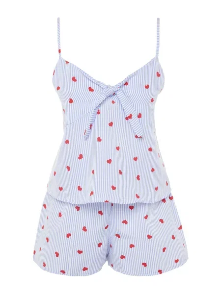 Pijamale Trendyol alb