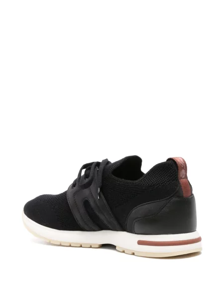 Sneakerși Loro Piana negru