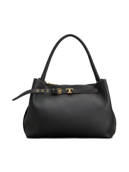 Torebka Tod's skórzana czarna