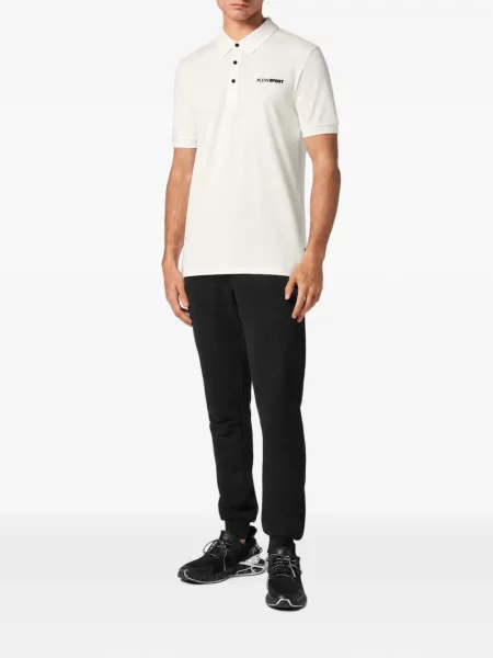 Μικρός polo Plein Sport λευκό