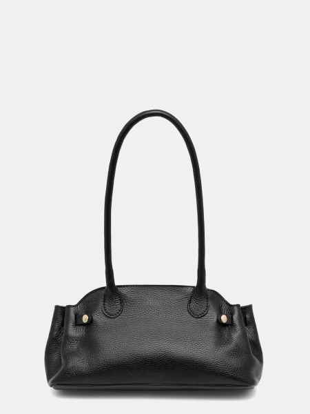 Usnjena torbica Answear.LAB črna