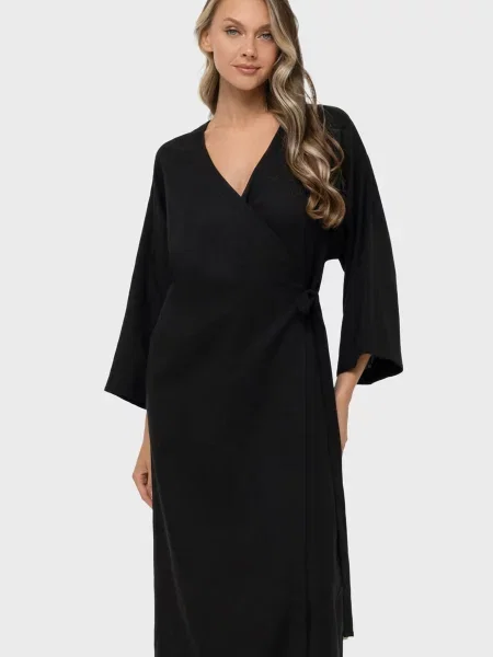 Лляна сукня Marc&andre чорна