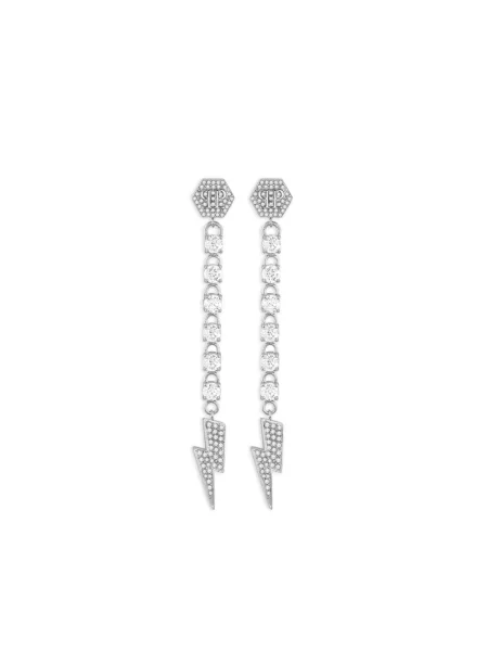 Cercei Philipp Plein argintiu