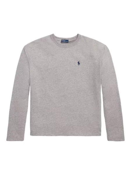 Kauboj prugasta kapa Polo Ralph Lauren s vezom crvena