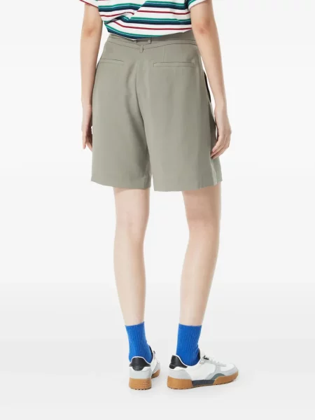 Pantaloni scurți Studio Tomboy plisate gri