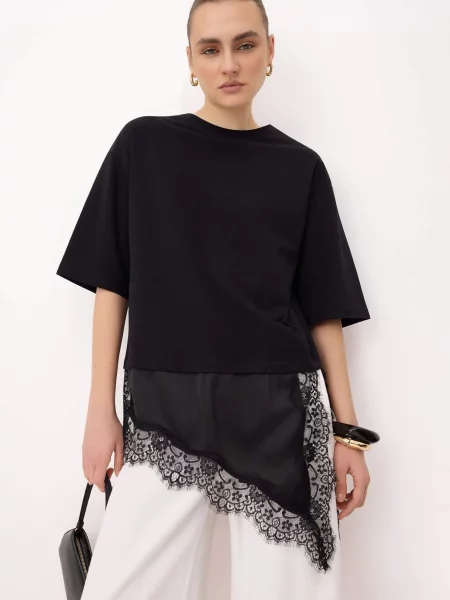 Trendyol Tricou negru