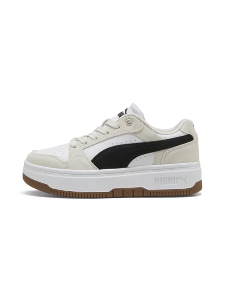 Sneakersy Rebound Femme Low Suede białe