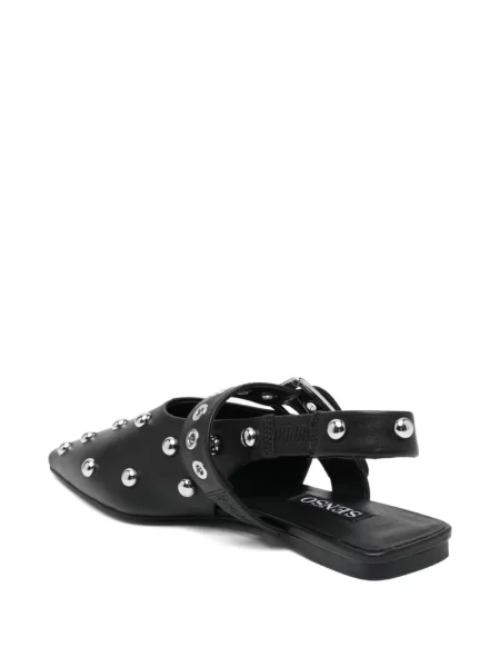 Papuci tip mules Senso negru