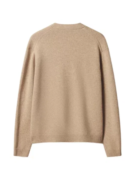 Vuneni kardigan Maison Kitsuné s V-izrezom