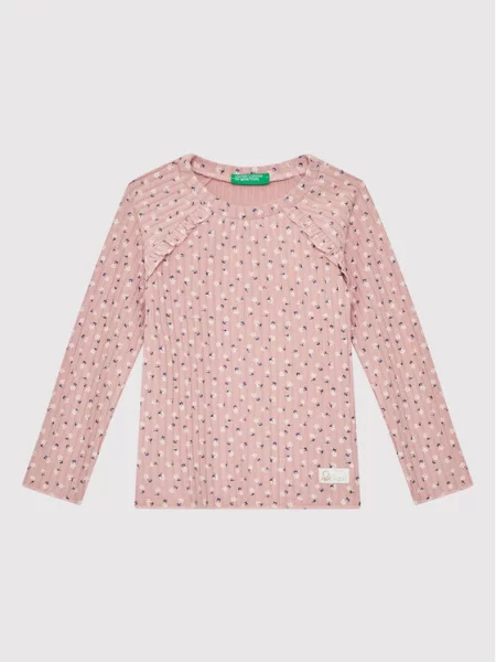 United Colors Of Benetton Блузка рожевий