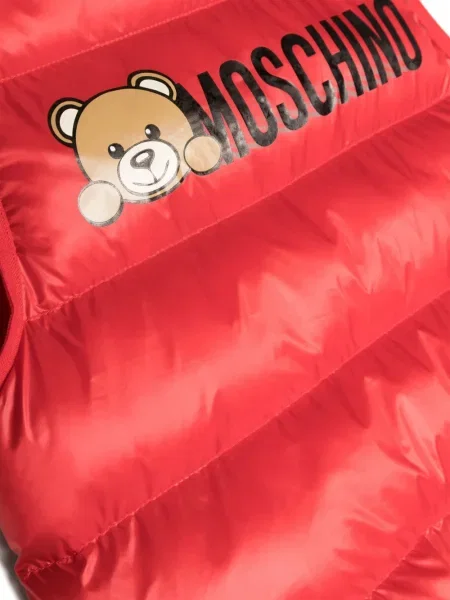Dětska vesta Moschino červená