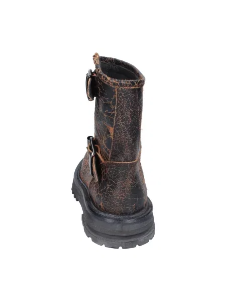 Buty do kostki Moma skórzane czarne
