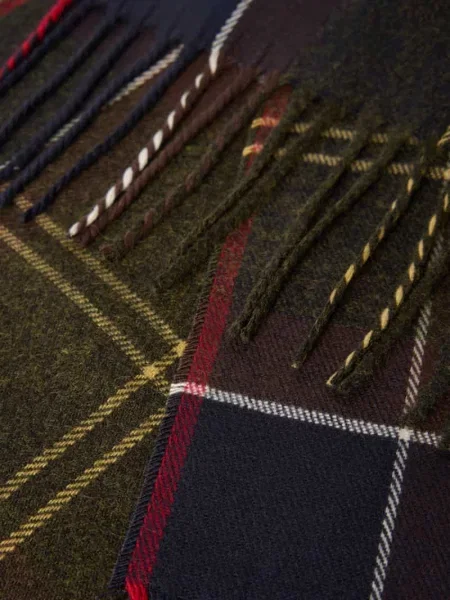 Barbour szalik Galingale oliwkowa