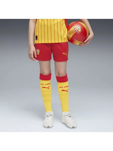 PUMA Młodzieżowe szorty RC Lens Odzież czerwony