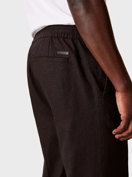 Льняные брюки Calvin Klein черные