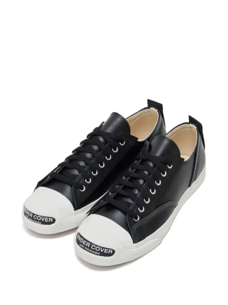 Sneakerși Undercover din piele negru