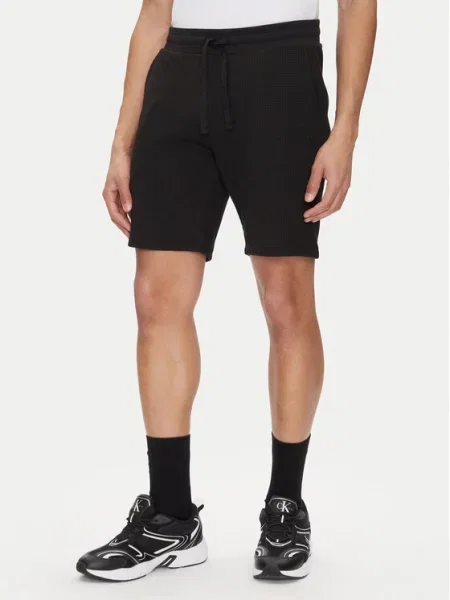 Calvin Klein Jeans Pantaloni scurți negru