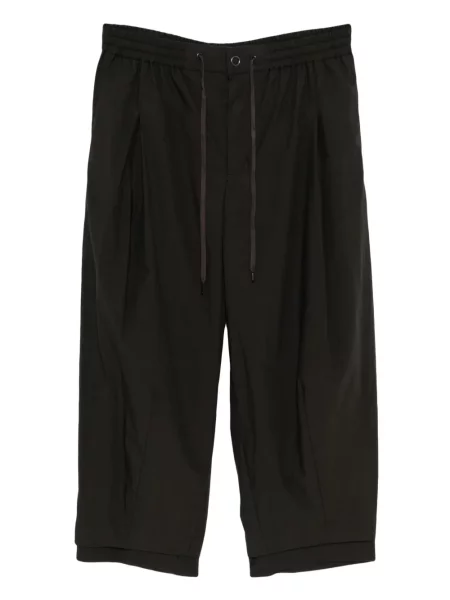 Kalhoty Devoa hnědé