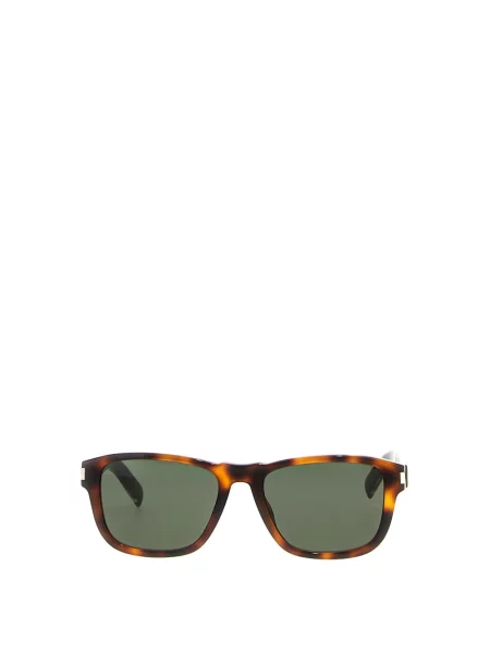 Okulary przeciwsłoneczne Saint Laurent brązowe