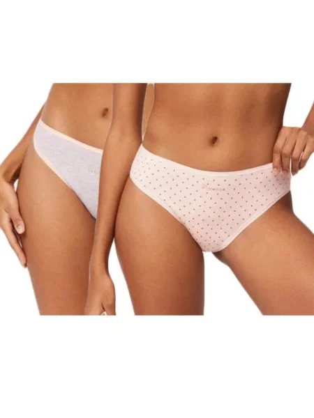 Трусики слип 2 штуки сірі