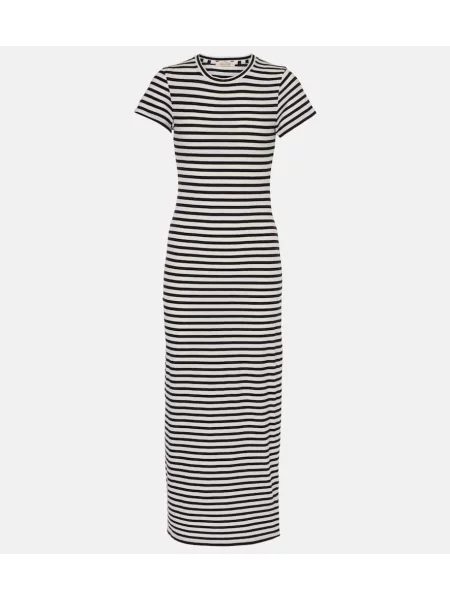 Rochie maxi Nili Lotan din jerseu de costum negru