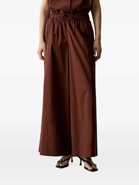 Pantaloni palazzo Benetton maro