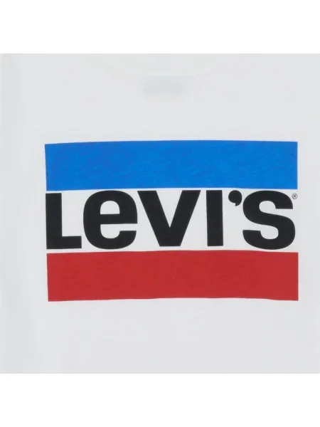 Tricou copii Levi's® alb