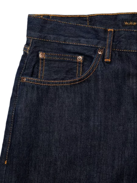 Τζιν με φαρδύ μπατζάκι Nudie Jeans μπλε