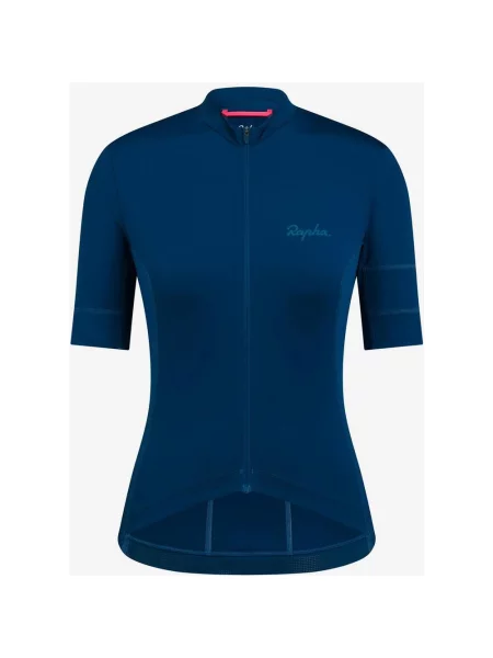 Koszulka rowerowa Rapha Road krótki rękaw L niebieska
