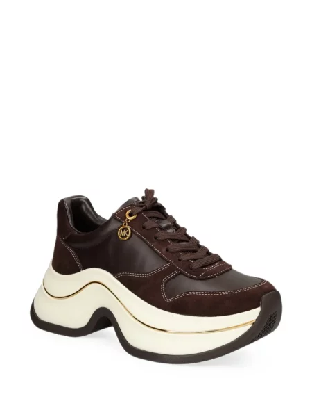 Sneakerși Michael Michael Kors cu platformă maro