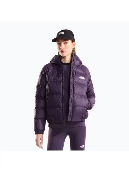 Geacă cu puf pentru femei Kurtka The North Face Hydrenalite Down Hoodie endless dusk