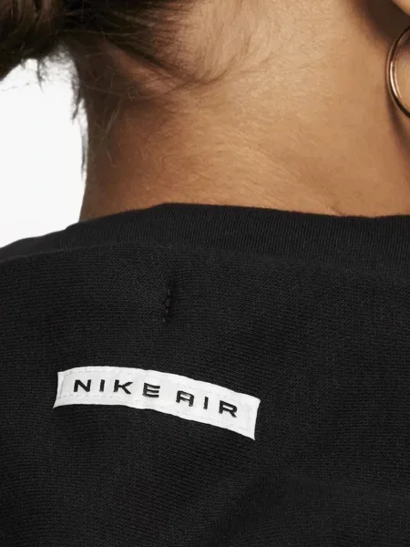 Koszulka Nike polarowa do biegania z nadrukiem szara