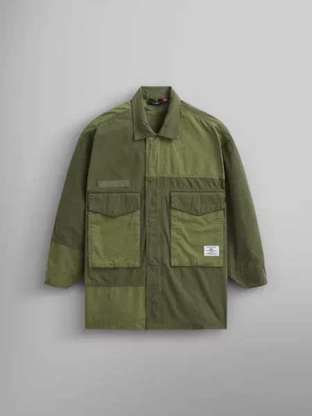Alpha Industries Куртка-сорочка зелений
