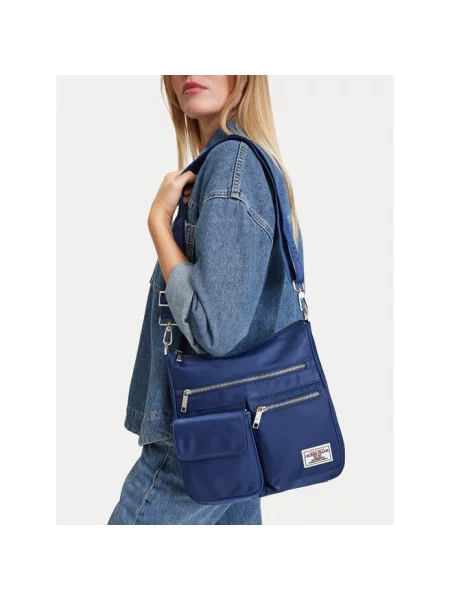 Torebka Guess Jeans granatowa